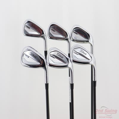 Titleist 2023 T350 Iron Set 6-PW GW Mitsubishi Tensei Red AM2 Graphite Senior Right Handed +1/4"