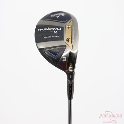 Callaway Paradym X Fairway Wood 3 Wood 3W 15° PX HZRDUS Silver Gen4 60 Graphite Regular Right Handed 43.25in