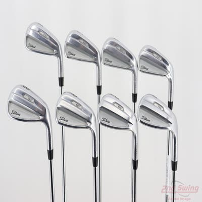 Titleist 2021 T100 Iron Set 4-GW True Temper AMT White S300 Steel Stiff Right Handed STD