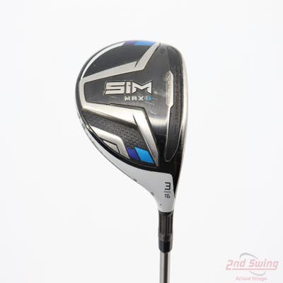 TaylorMade SIM MAX-D Fairway Wood 3 Wood 3W 16° UST Mamiya Helium Graphite Senior Right Handed 43.25in