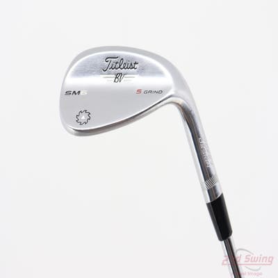 Titleist Vokey SM6 Tour Chrome Wedge Sand SW 54° 10 Deg Bounce S Grind FST KBS Tour Steel X-Stiff Right Handed 35.5in