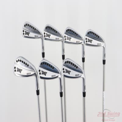 PXG 0311 P GEN2 Chrome Iron Set 4-PW FST KBS C-Taper 130 Steel X-Stiff Right Handed +1/4"