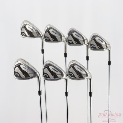 Callaway Mavrik Max Iron Set 4-PW FST KBS Max 80 Steel Regular Right Handed -3/4"