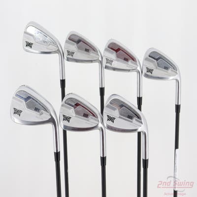 PXG 2021 0211 Iron Set 4-PW Mitsubishi MMT 60 IR Graphite Senior Right Handed +1/2"