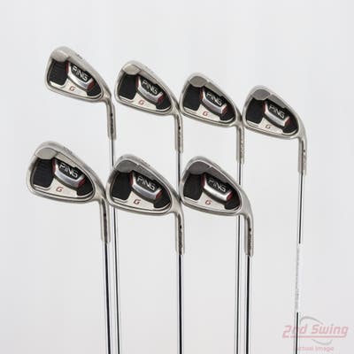 Ping G20 Iron Set 4-PW Ping CFS Steel Stiff Right Handed Black Dot STD