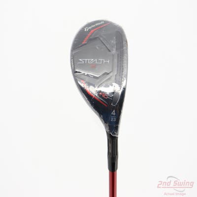 Mint TaylorMade Stealth 2 HD Rescue Hybrid 4 Hybrid 23° Fujikura Speeder NX Red 50 Graphite Regular Right Handed 40.5in