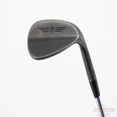 Titleist Vokey SM9 Jet Black Wedge Gap GW 52° 8 Deg Bounce F Grind Stock Steel Stiff Right Handed 35.5in