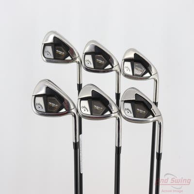 Callaway Rogue ST Max Iron Set 7-PW AW GW Project X Cypher 50 Graphite Regular Right Handed STD