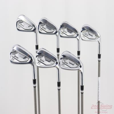 Srixon ZX5 MK II Iron Set 4-PW Aerotech SteelFiber i80cw Graphite Stiff Right Handed +3/4"