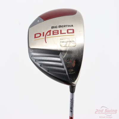 Callaway Big Bertha Diablo Driver 9° Callaway Aldila Diablo DVS Graphite Stiff Right Handed 45.25in