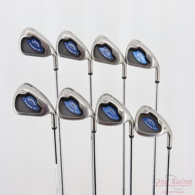 Callaway X-16 Iron Set 3-PW True Temper Steel Stiff Right Handed +1/4"