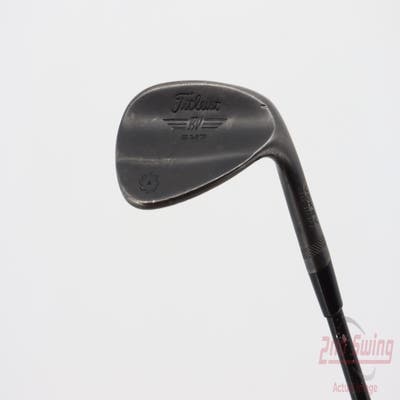 Titleist Vokey SM7 Jet Black Wedge Gap GW 52° 12 Deg Bounce F Grind FST KBS C-Taper Matte Steel Stiff Right Handed 35.0in