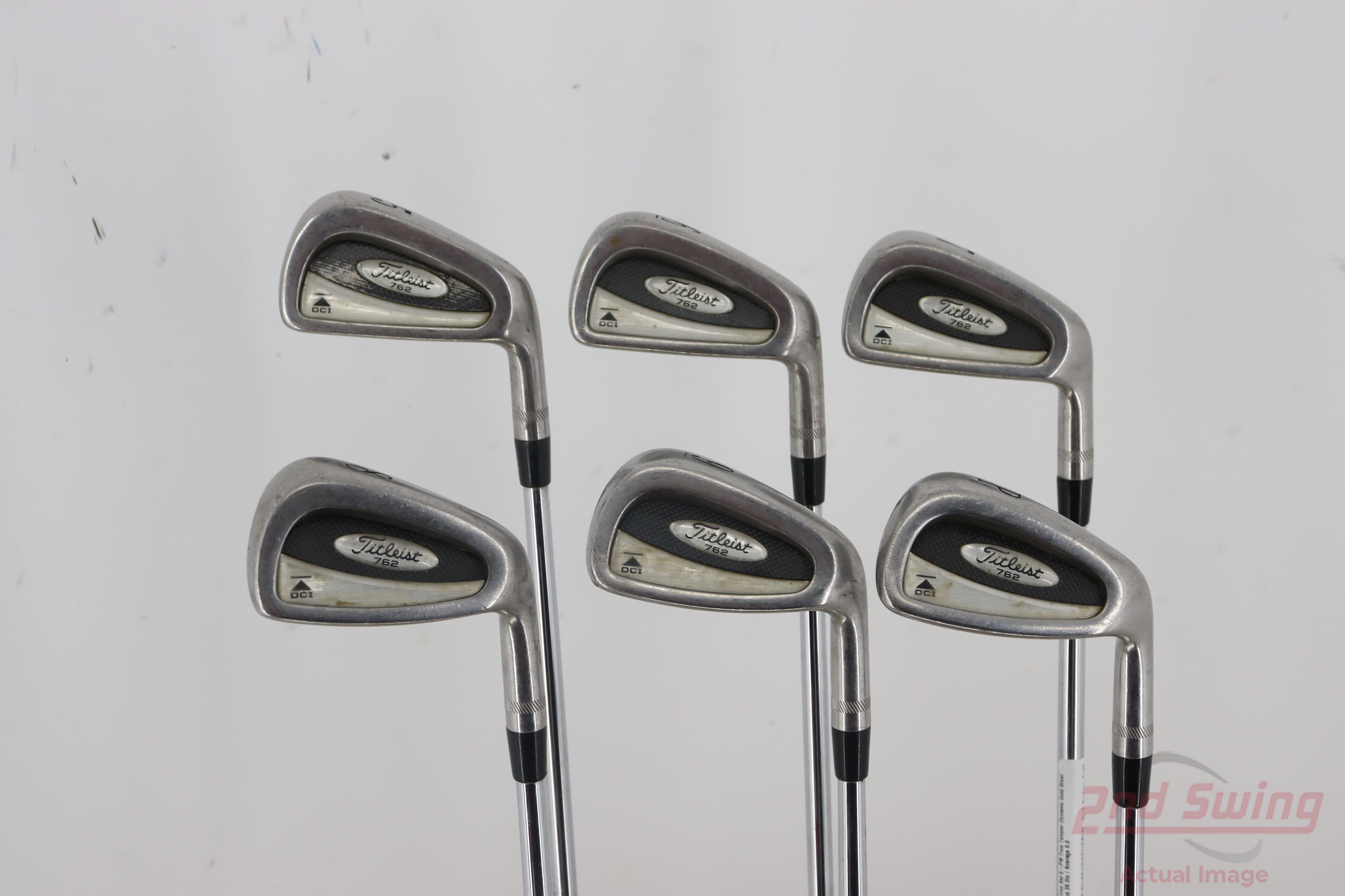 Titleist 762 3-8 stiff flex + dci 9,pw purchases irons combo set