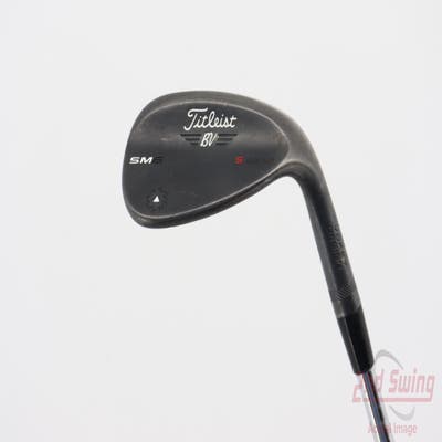 Titleist Vokey SM6 Jet Black Wedge Sand SW 56° 10 Deg Bounce S Grind SM6 BV Steel Wedge Flex Right Handed 35.5in