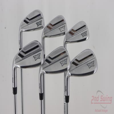 PXG 0211 XCOR2 Chrome Iron Set 5-PW True Temper Elevate MPH 95 Steel Regular Left Handed 38.75in