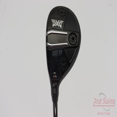 PXG 0311 XF GEN5 Hybrid 4 Hybrid 22° MCA Tensei AV Blue Raw 75 Graphite Stiff Left Handed 39.75in