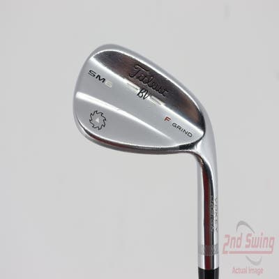 Titleist Vokey SM6 Tour Chrome Wedge Gap GW 50° 8 Deg Bounce F Grind SM6 BV Steel Wedge Flex Right Handed 35.5in