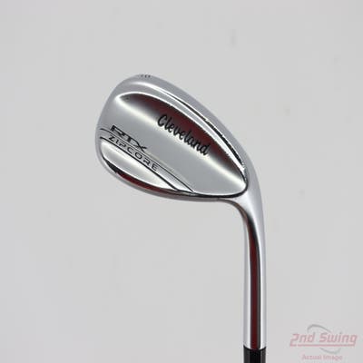 Cleveland RTX ZipCore Tour Satin Wedge Lob LW 58° 10 Deg Bounce Mid Dynamic Gold Spinner TI Steel Wedge Flex Right Handed 35.0in