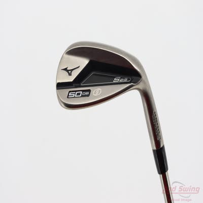 Mizuno S23 Copper Cobalt Wedge Gap GW 50° 8 Deg Bounce UST Mamiya Recoil 95 F4 Graphite Stiff Right Handed 35.5in