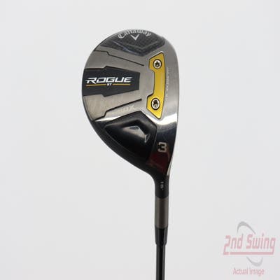 Callaway Rogue ST Max Fairway Wood 3 Wood 3W 15° MCA Tensei AV Blue Raw 55 Graphite Regular Right Handed 43.25in