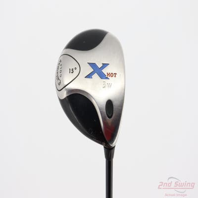 Callaway X Hot Fairway Wood 3 Wood 3W 15° Fujikura Banzai 350 Graphite Stiff Right Handed 44.0in