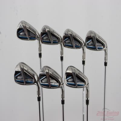 TaylorMade SIM MAX OS Iron Set 5-GW FST KBS MAX 85 Steel Regular Right Handed 38.75in