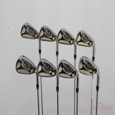 TaylorMade R7 Iron Set 4-PW AW TM T-Step 90 Steel Regular Right Handed 38.25in