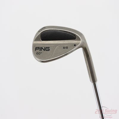 Ping MB Wedge Lob LW 60° Stock Steel Regular Right Handed Black Dot 35.0in