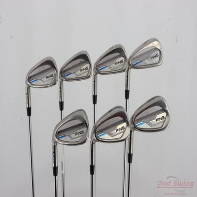 Ping 2015 i Iron Set 5-PW GW True Temper XP 95 R300 Steel Regular Left Handed Black Dot 38.75in