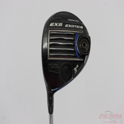 Tour Edge Exotics EXS Fairway Wood 3 Wood 3W 15° Mitsubishi Tensei CK 60 Blue Graphite Regular Left Handed 43.5in