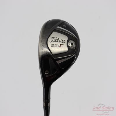 Titleist 910 F Fairway Wood 3 Wood 3W 15° Aldila RIP Alpha 70 Graphite Regular Left Handed 42.5in