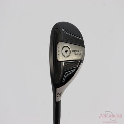 Adams Idea Super LS Hybrid 4 Hybrid 22° Kuro Kage Black Hybrid 80 Graphite Stiff Left Handed 40.75in