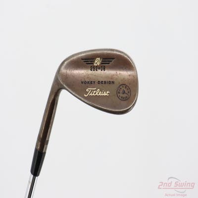 Titleist Vokey Oil Can Wedge Gap GW 52° 8 Deg Bounce True Temper Dynamic Gold Steel Wedge Flex Left Handed 35.0in