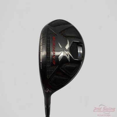 Tour Edge XCG7 Fairway Wood 3 Wood 3W 15° Fujikura Exotics Fuel Graphite Regular Left Handed 43.25in