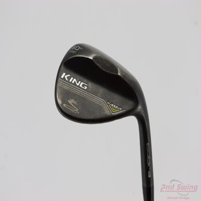 Cobra KING MIM Black Wedge Gap GW 50° 8 Deg Bounce V Grind FST KBS Hi-Rev 2.0 Steel Stiff Right Handed 35.5in