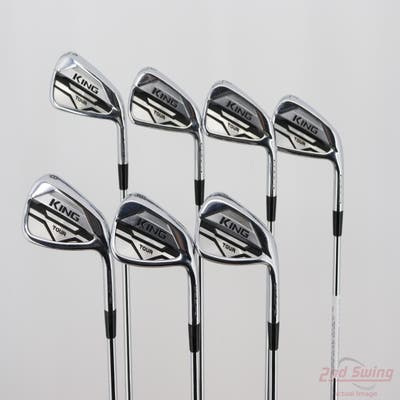 Cobra KING MIM Tour Iron Set 4-PW FST KBS Tour $-Taper Steel Stiff Right Handed 38.25in