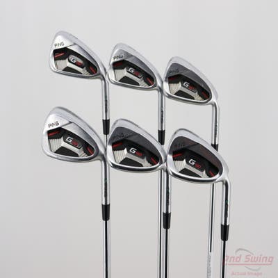 Ping G410 Iron Set 5-PW Nippon NS Pro Modus 3 Tour 105 Steel Stiff Right Handed Green Dot 38.75in