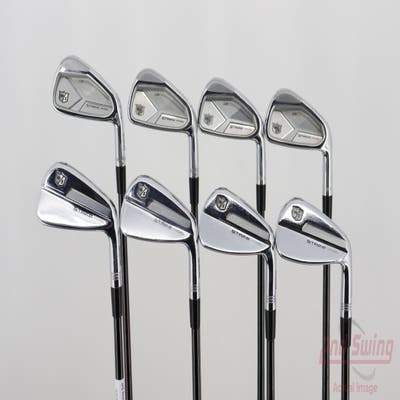 Wilson Staff 2024 Staff Model Blade/CB Combo Iron Set 3-PW FST KBS $-Taper Black PVD Steel Regular Right Handed 38.0in