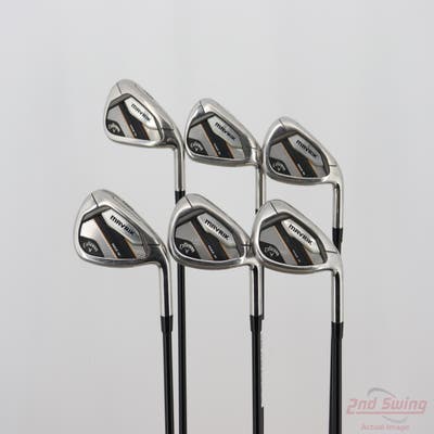 Callaway Mavrik Max Womens Iron Set 6-GW UST Mamiya Helium Black 5 Graphite Ladies Right Handed 36.5in