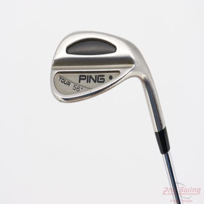 Ping Tour Chrome Wedge Sand SW 56° Stock Steel Wedge Flex Right Handed Black Dot 35.5in