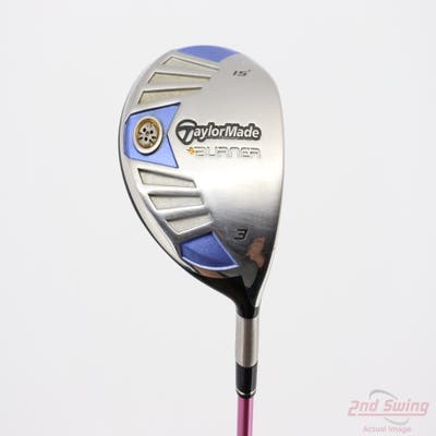 TaylorMade 2007 Burner Steel Fairway Wood 3 Wood 3W 15° Aldila NV Pink 55 Graphite Ladies Right Handed 42.0in