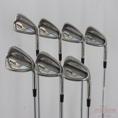 Ping 2015 i Iron Set 4-PW Nippon NS Pro Modus 3 Tour 105 Steel Stiff Right Handed Green Dot 38.75in