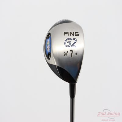 Ping G2 Fairway Wood 7 Wood 7W 20° Ping TFC 100F Graphite Soft Regular Right Handed 42.75in