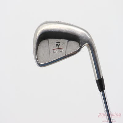 TaylorMade 200 Steel Single Iron 6 Iron TM S-90 Steel Stiff Right Handed 37.5in