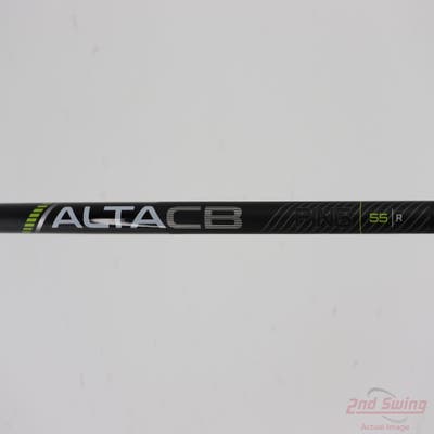 Used W/ Ping RH Adapter Ping ALTA CB 55 Black 55g Driver Shaft Regular 44.5in