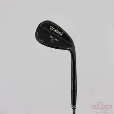 Cleveland 588 RTX Custom Black Nickel Wedge Lob LW 58° 12 Deg Bounce True Temper Dynamic Gold Steel Wedge Flex Right Handed 35.25in