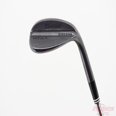 Cleveland RTX 6 ZipCore Black Satin Wedge Sand SW 56° 10 Deg Bounce Mid Dynamic Gold Spinner TI Steel Wedge Flex Right Handed 35.5in