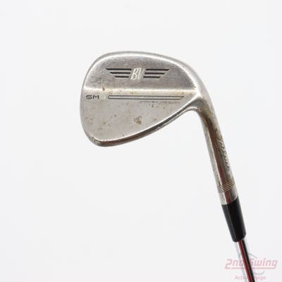 Titleist Vokey SM9 Raw Wedge Gap GW 52° 12 Deg Bounce F Grind Stock Steel Wedge Flex Right Handed 35.5in