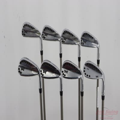 PXG 0311 Chrome Iron Set 4-PW SW Aerotech SteelFiber i110cw Graphite Stiff Right Handed +1/4"