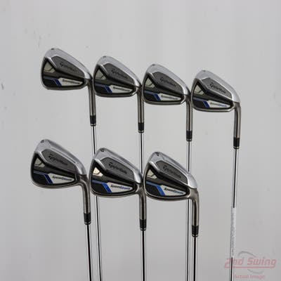 TaylorMade Speedblade Iron Set 4-PW Stock Steel Shaft Steel Regular Right Handed +1/2"